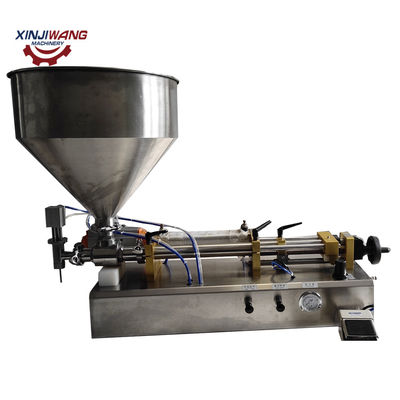 qualità  Semi Automatic Food Tomato Sauce Honey Vegetable Oil Essential Oil Filling Machine Filler With Good Price fabbrica