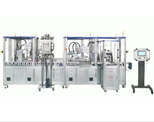 2021 New Product TENZ TM-50L-6AP Lip Gloss Filling Machine / Beverage Mascara Filling Machine