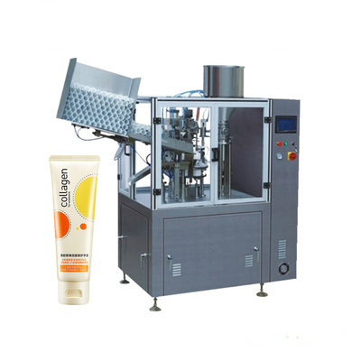 Automatic Testing Chemical 80 PCS Plastic Aluminum Cream Tube Filling Sealing Machine